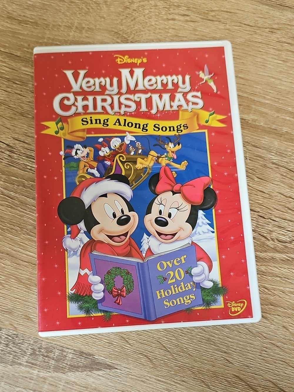 Disney Very Merry Christmas Sing Along Songs DVD - Red, Blue